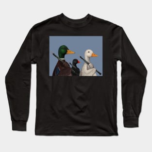 Duck, Goose and Moorhen Oboe Trio Long Sleeve T-Shirt